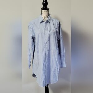 Ralph Lauren Light Blue Sleep Shirt